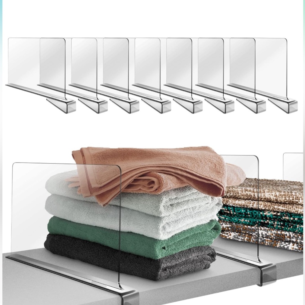 Acrylic Dividers set of 5